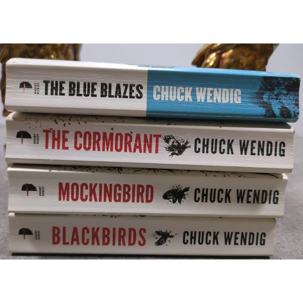 Chuck Wendig Blackbirds Mockingbird The Cormorant The Blue Blazes‎ Miriam Mookie